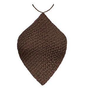 Crocheted halter top🤎